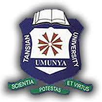 Tansian University Pre-Degree Admission Form