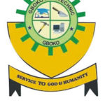 Gboko Polytechnic admission list